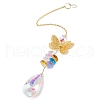 Hollow Alloy Hanging Ornaments HJEW-Q012-07A-3
