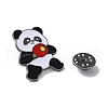 Sports Theme Panda Enamel Pins JEWB-P026-A07-3