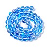 Synthetic Moonstone Beads Strands G-E573-02B-05-3