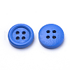 4-Hole Wooden Buttons WOOD-S035-08-15mm-2