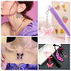  DIY Butterfly Earring Making Kit DIY-TA0005-24-8