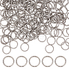 ARRICRAFT 200Pcs 304 Stainless Steel Open Jump Rings STAS-AR0002-15-1