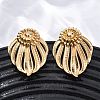 304 Stainless Steel Stud Earrings EJEW-Z098-08G-2