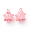 Spray Painted Alloy Enamel Pendants X-FIND-I037-42E-1