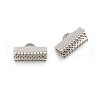 Iron Ribbon Crimp Ends X-E005Y-2