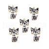 Alloy Enamel Pendants ENAM-M046-10G-L-4