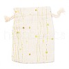 Christmas Theme Cotton Fabric Cloth Bag ABAG-H104-B11-2