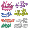 Carbon Steel Cutting Dies Stencils DIY-WH0309-1976-1