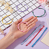 24Pcs 12 Colors Adjustable Waxed Polyester Braided Bracelet Makings AJEW-TAC00015-10