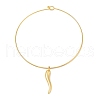 Pepper Brass Necklace BJEW-Q350-06G-1