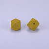 Hexagonal Silicone Focal Beads SI-JX0020A-71-1