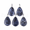 Natural Sodalite Big Pendants G-S359-050A-1