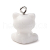 Opaque Resin Pendants RESI-Z036-02P-4
