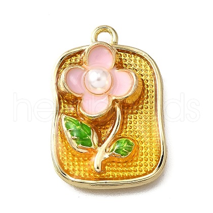 Alloy Enamel Pendants ENAM-K076-15B-G-1