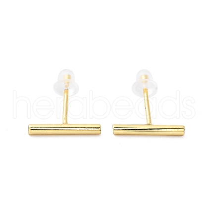 925 Sterling Silver Stud Earrings EJEW-S243-02G-1