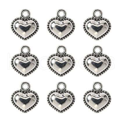 Tibetan Style Alloy Charms X-TIBE-Q050-163AS-LF-1
