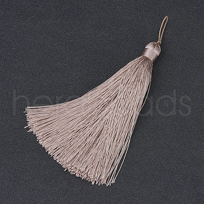 Nylon Tassel Big Pendants AJEW-P044-18-1
