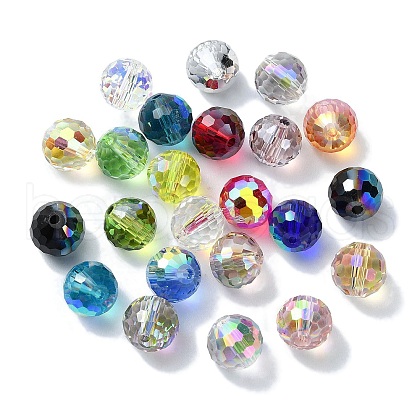 AB Color Plated Glass Beads EGLA-P059-02B-AB-1