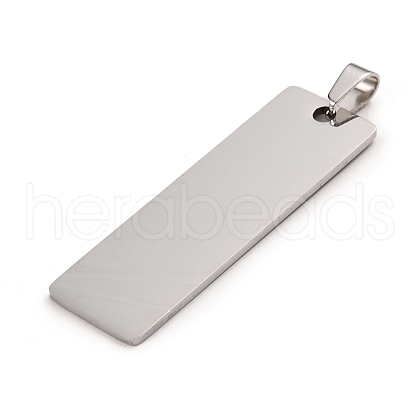 Tarnish Resistant 304 Stainless Steel Pendants STAS-D142-01C-P-1