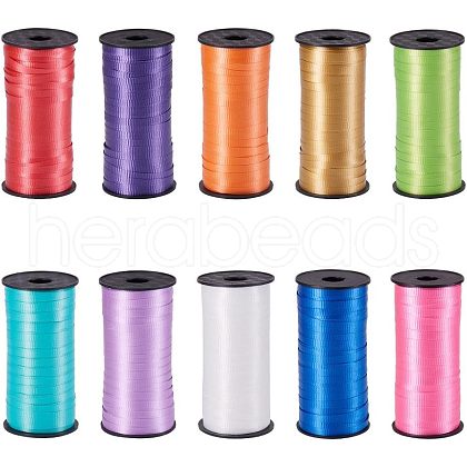 Polyester Balloons Ribbon SRIB-PH0001-08-1