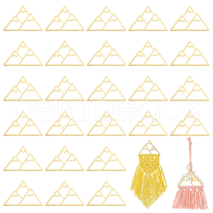 Olycraft 30PCS Alloy Pendant FIND-OC0003-19B-1