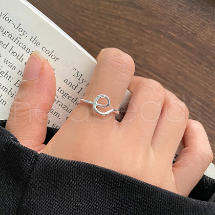S925 Stainless Steel Cuff Rings for Women FS-WG79458-01-1