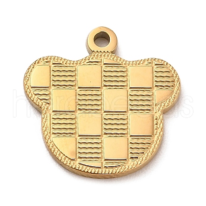 Ion Plating(IP) 304 Stainless Steel Pendants STAS-E199-01G-1