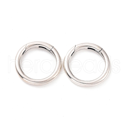 925 Sterling Silver Spring Gate Rings STER-D036-10AS-01-1