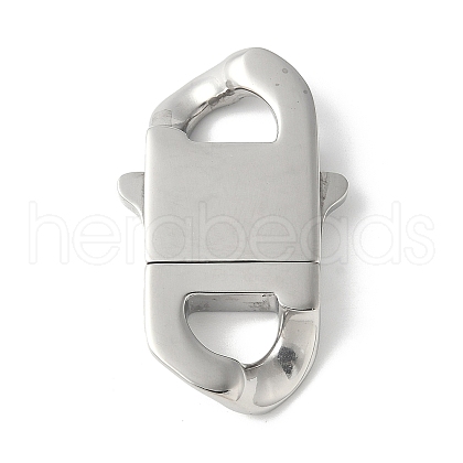 316 Surgical Stainless Steel Bayonet Clasps STAS-H234-01P-04-1