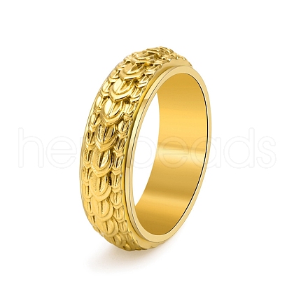 Rotatable Stainless Steel Finger Ring PW-WG50513-27-1