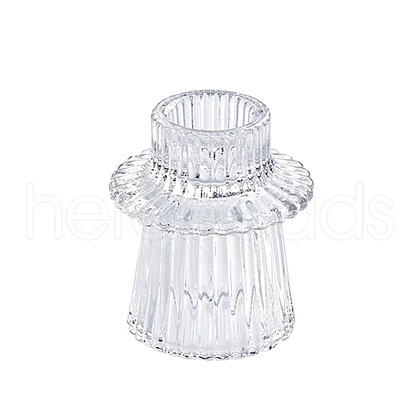 Glass Candlestick Holder CAND-PW0013-49B-02-1