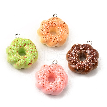 Resin Pendants FIND-U030-03P-1