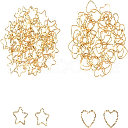 Unicraftale 304 Stainless Steel Open Jump Rings STAS-UN0001-39G-1
