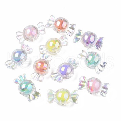 Transparent Acrylic Beads TACR-S135-004-1