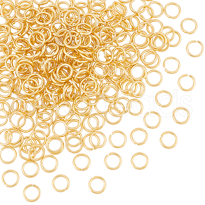 Unicraftale 300Pcs 304 Stainless Steel Open Jump Rings STAS-UN0058-56G-02-1