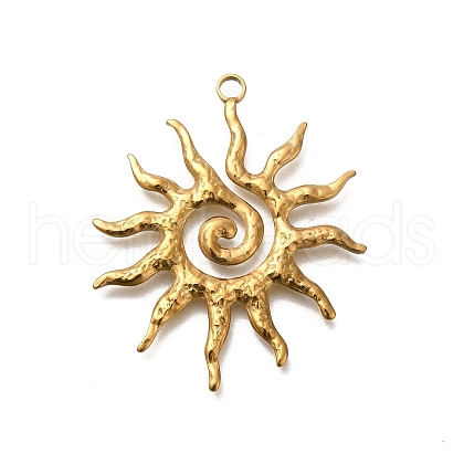 304 Stainless Steel Pendants STAS-H227-05G-04-1