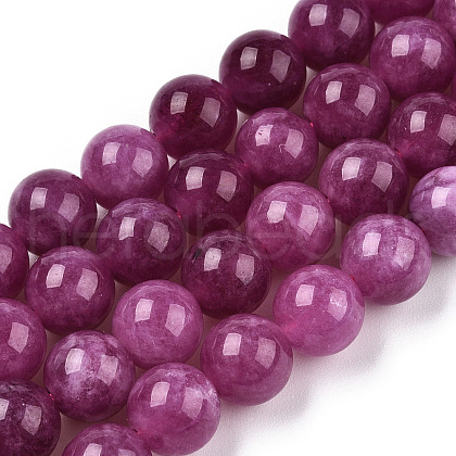 Natural Quartz Beads Strands G-R479-8mm-09-1