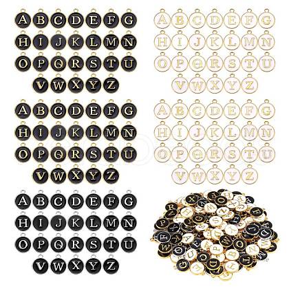 Golden Plated Alloy Enamel Charms ENAM-SZ0001-01-1