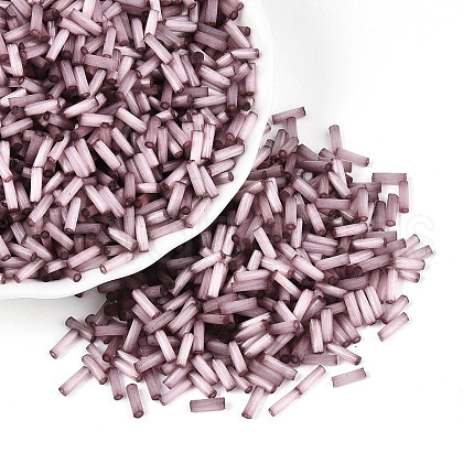 Glass Bugle Beads SEED-N007-28B-1
