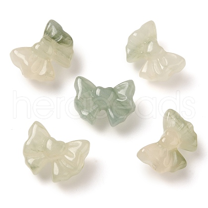 Natural Jade Carved Beads G-P550-21-1
