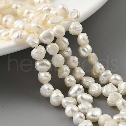 Natural Cultured Freshwater Pearl Beads Strands PEAR-A006-17A-1