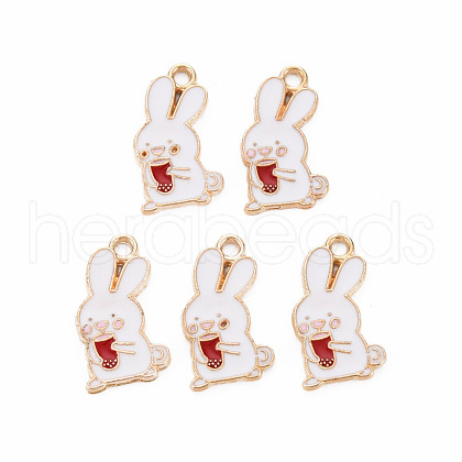 Alloy Enamel Pendants ENAM-N054-66A-NR-1