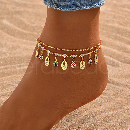 Fashionable Evil Eye Charms Anklet for Women MJ5162-1