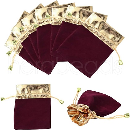  Velvet Jewelry Pouches Bags TP-NB0001-05-1