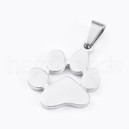 Tarnish Resistant 304 Stainless Steel Pendants X-STAS-E481-02P-1