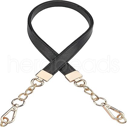 Imitation Leather Bag Handles FIND-WH0070-08D-1