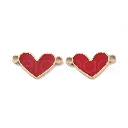 Ion Plating(IP) 304 Stainless Steel Enamel Connector Charms X-STAS-P339-10G-01-1