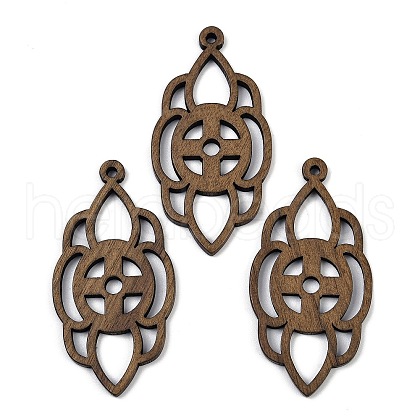 Walnut Wood Pendants WOOD-A025-09-1