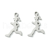 Non-Tarnish 201 Stainless Steel Pendants STAS-U003-25B-P-1