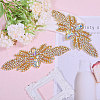 Flower Glass Hotfix Rhinestone FIND-WH0148-265A-01-5